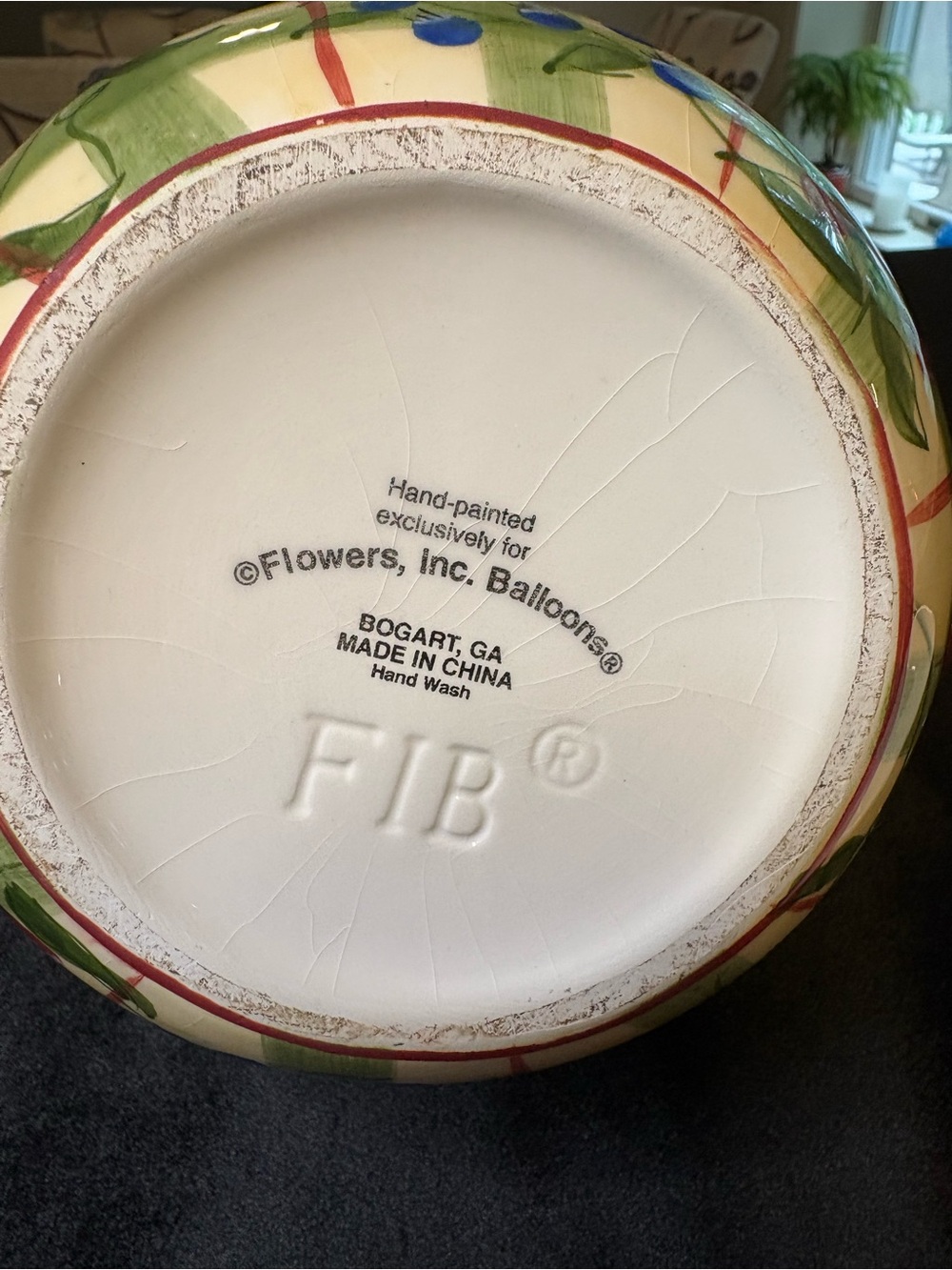 Vintage Flowers, Inc Ballon’s Ceramic Teapot - Picture 9 of 10